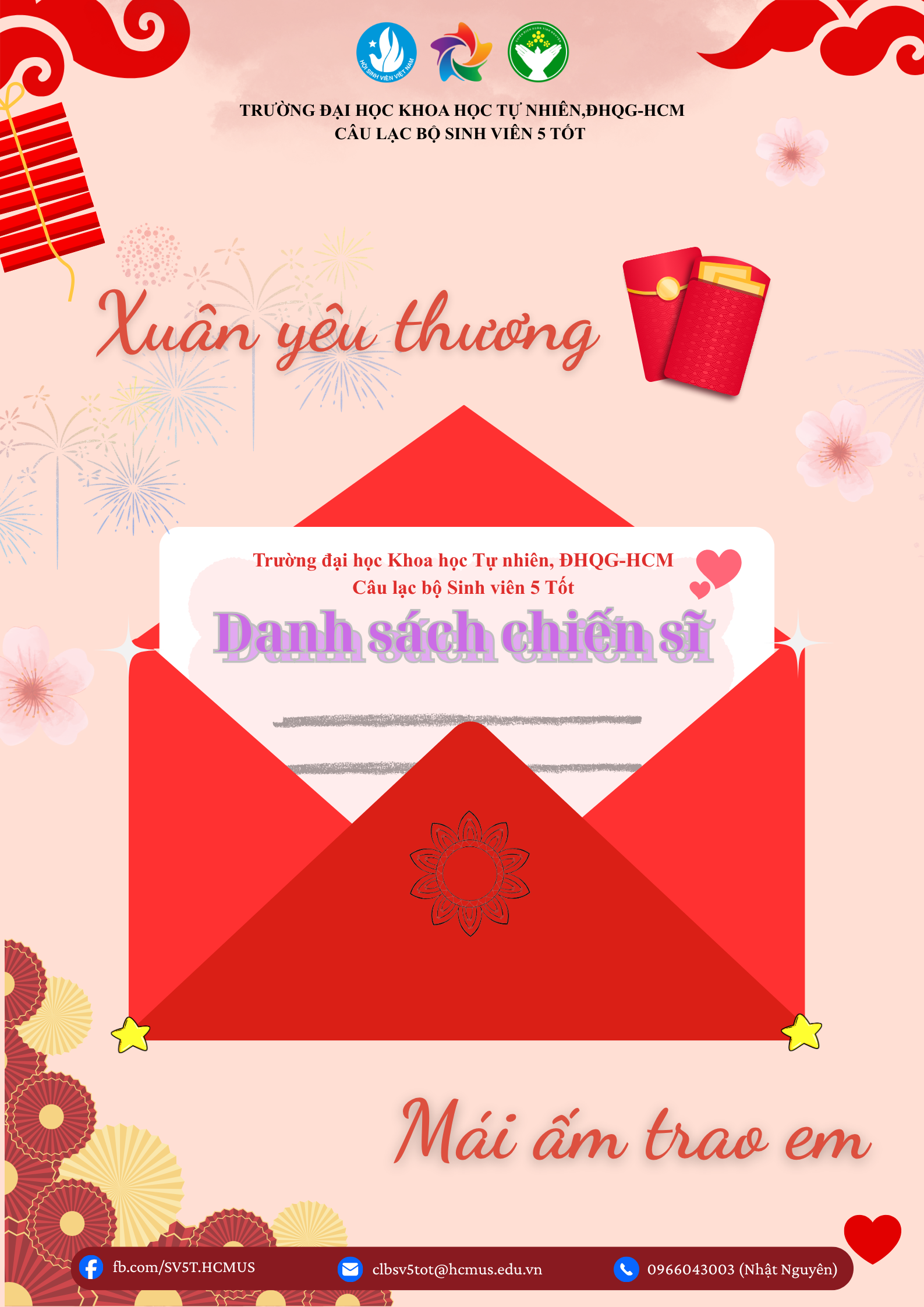 Poster công bố danh sách chính thức